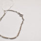 Vintage 925 Sterling Silver Figaro Link Bracelet - 19cm