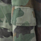 Vintage Serbian Army Oakleaf Camo Winter Coat with Liner – Chest 46", Large