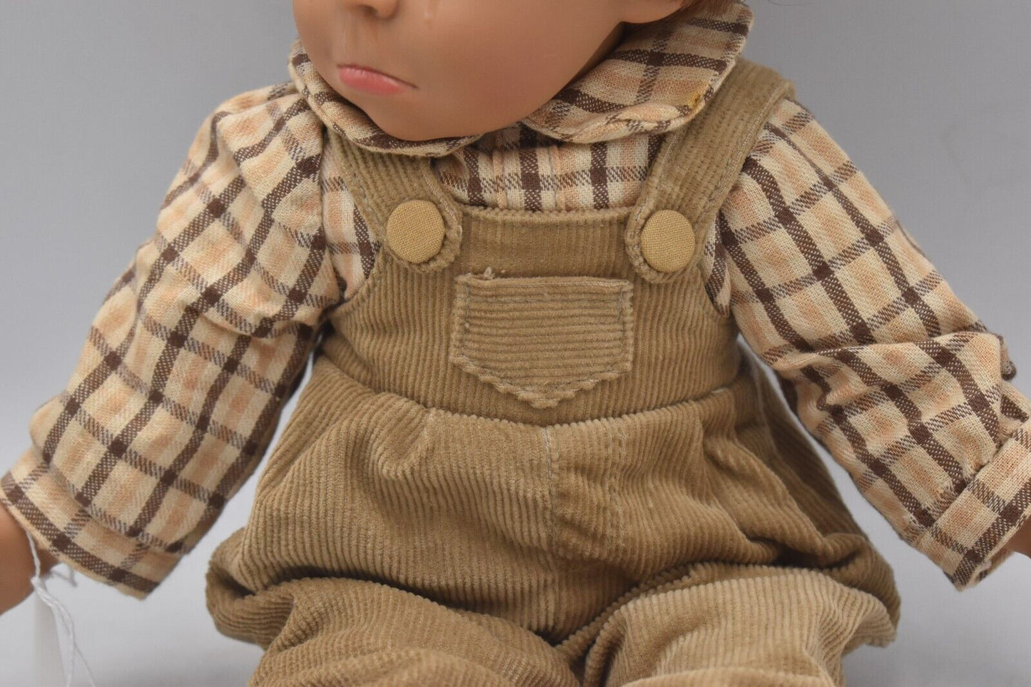 Vintage Spanish Expressions Doll – Crying Baby Boy – Hard Plastic – 36cm – 1980s