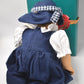 Vintage D'Anton Jos Shirley Girl Doll Hard Plastic Expressions Doll