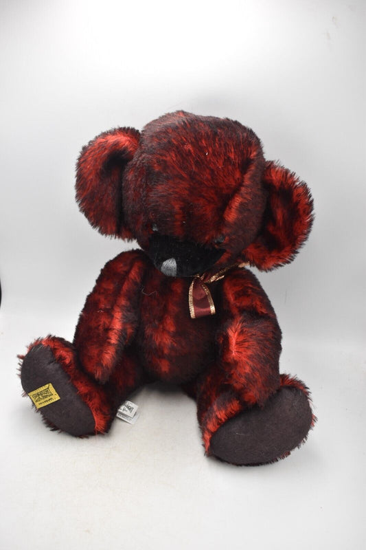 Merrythought Cheeky Fire Silk Teddy Bear – Limited Edition – Retired