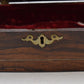 Antique French Rosewood Jewellery Box Mother of Pearl Inlay