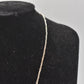 Vintage Sterling Silver 925 Necklace with Baltic Amber Pendant