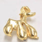 Vintage Gold Tone Poodle Dog Brooch – Costume Jewellery