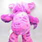 Build-A-Bear Midnight Shimmer Bat – Pink Swirl Purple Plush Vampire Halloween
