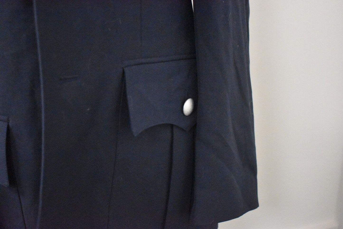 West German Air Force Luftwaffe Flieger Blue Dress Jacket Tunic – Size 35"