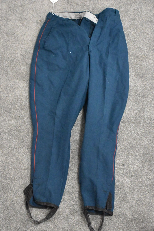 Vintage 1970s Soviet Warrant Officer Parade Dress Trousers W28"