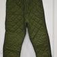 British Army Extreme Cold Weather Liner Trousers – ECW Thermal Olive Green – W30