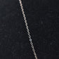 Vintage Sterling Silver 925 Necklace and Heart Locket Pendant 41cm