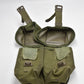 British Army Olive Green PLCE Right Hand Double Ammunition Pouch Dated 1990