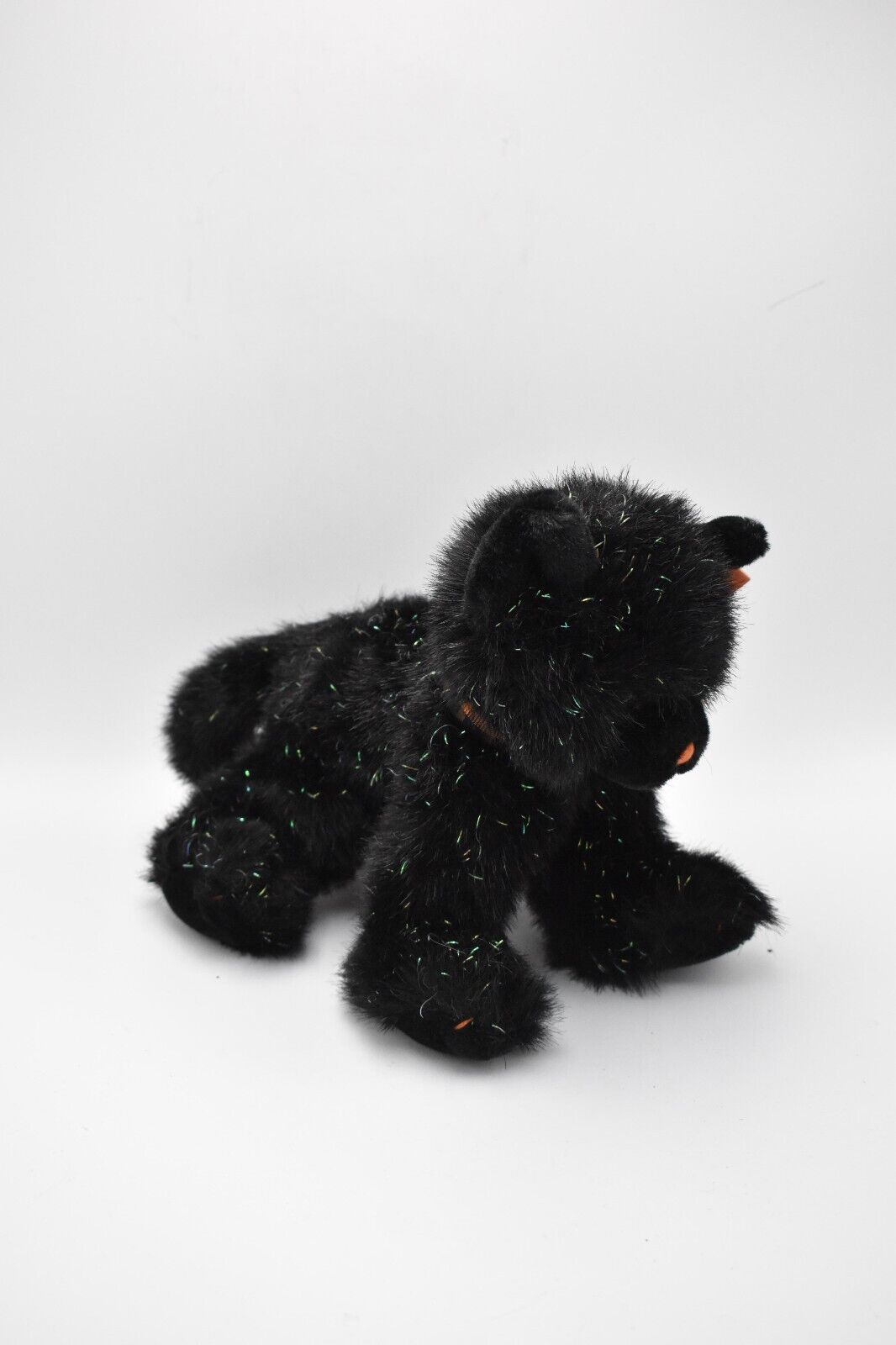 Russ Berrie Burnside Black Cat – Retired & Tagged Plush Soft Toy