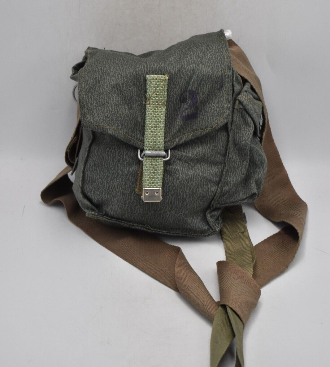 Polish Army Wz.68 Gas Mask Bag – Soviet Era Moro Camo