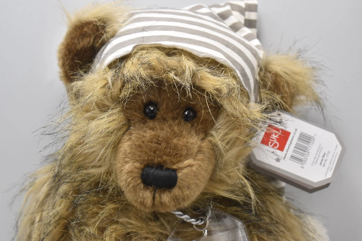 Suki Silver Tag James Teddy Bear Limited Edition 284 of 1500 Tagged 44cm