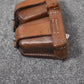 WWII German Army K98 Brown Leather Ammunition Pouch – Early War Luftwaffe