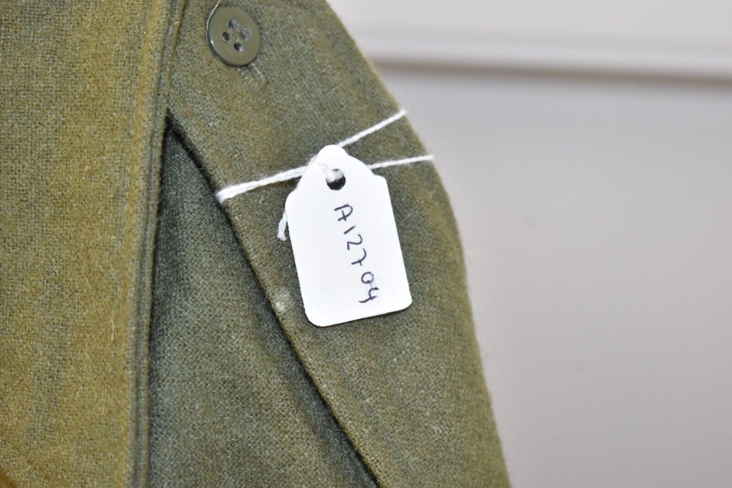Vintage British Army KF Hairy Mary Wool Combat Shirt – 40" Chest