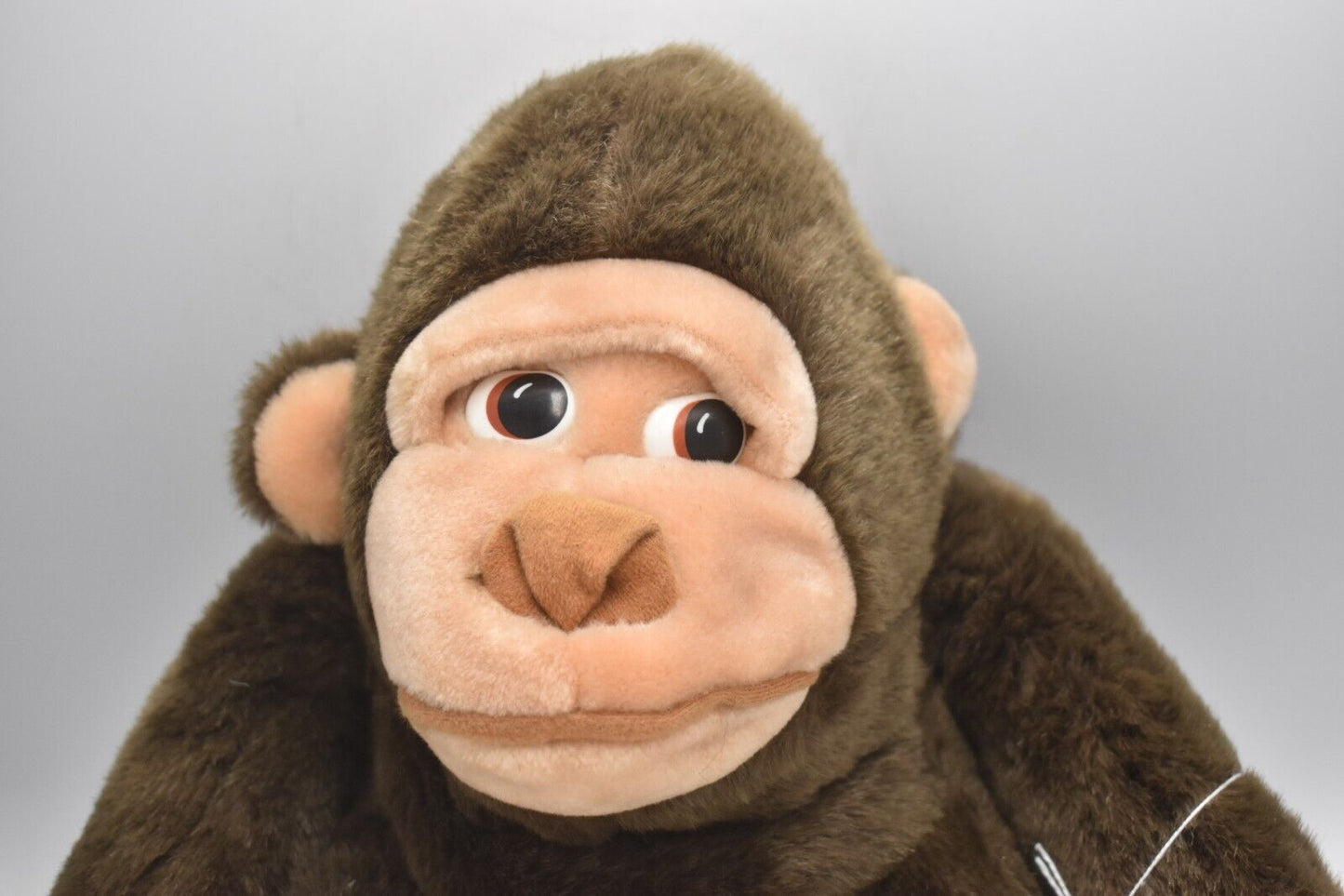 Vintage Tebro Brown Gorilla Monkey Soft Toy Plush – Retired