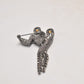 Vintage Rhinestone Glitzy Dancing Couple Brooch – Women's Jewellery