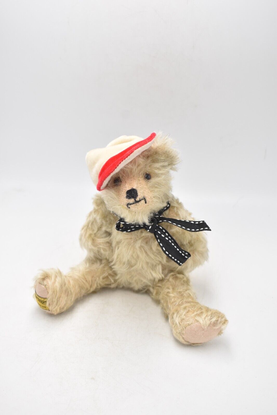 Merrythought Mohair Teddy Bear with Hat – Retired & Jointed