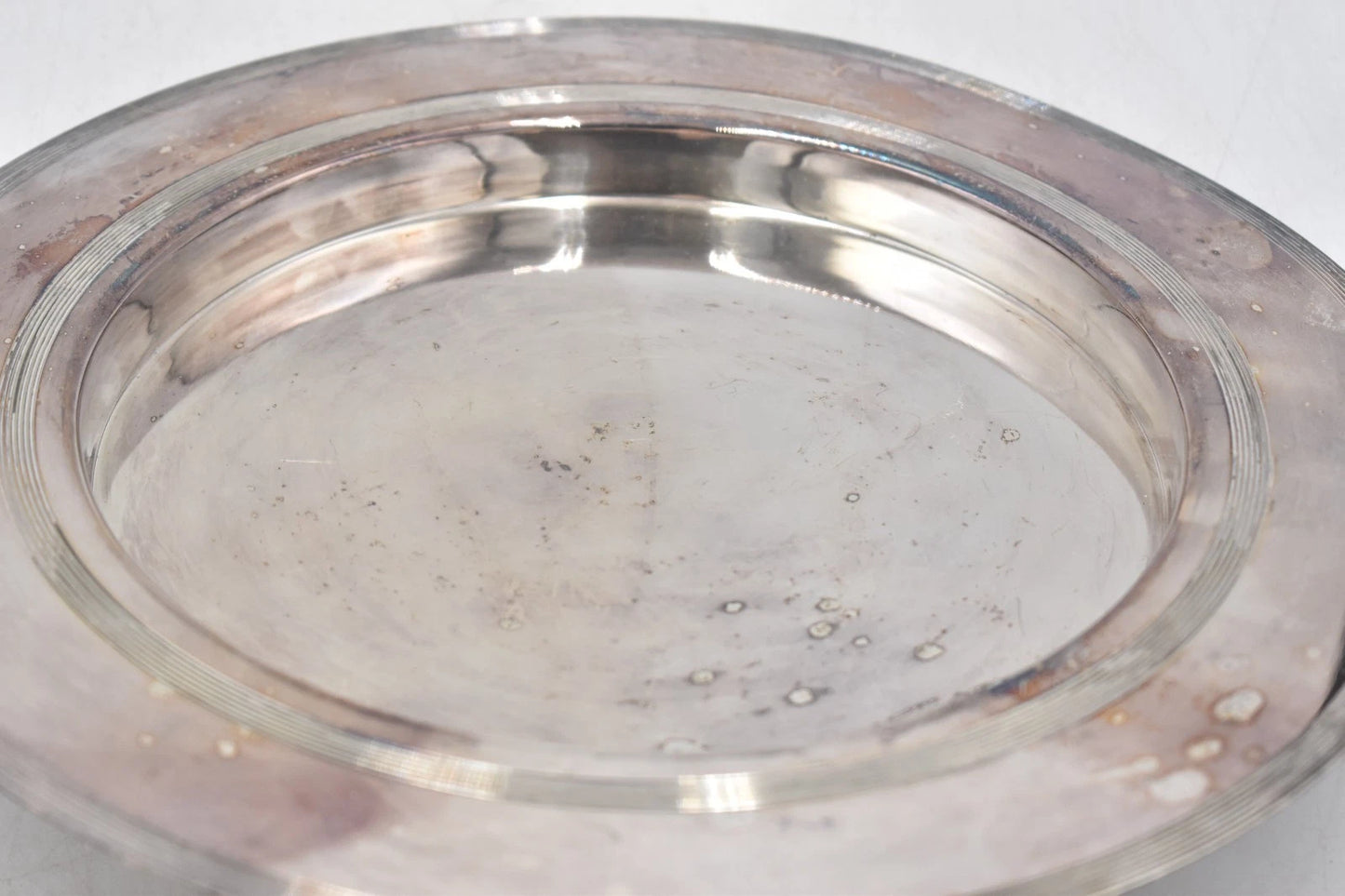 Antique William Hutton & Sons Silver Plate Dish 30cm Vintage Serving Plate