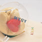 Bearspoke Bears Artist Teddy Bear – Adam Lockdown Teddy Bear in Bauble