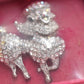 Vintage Butler & Wilson Crystal Poodle Dog Brooch – Boxed