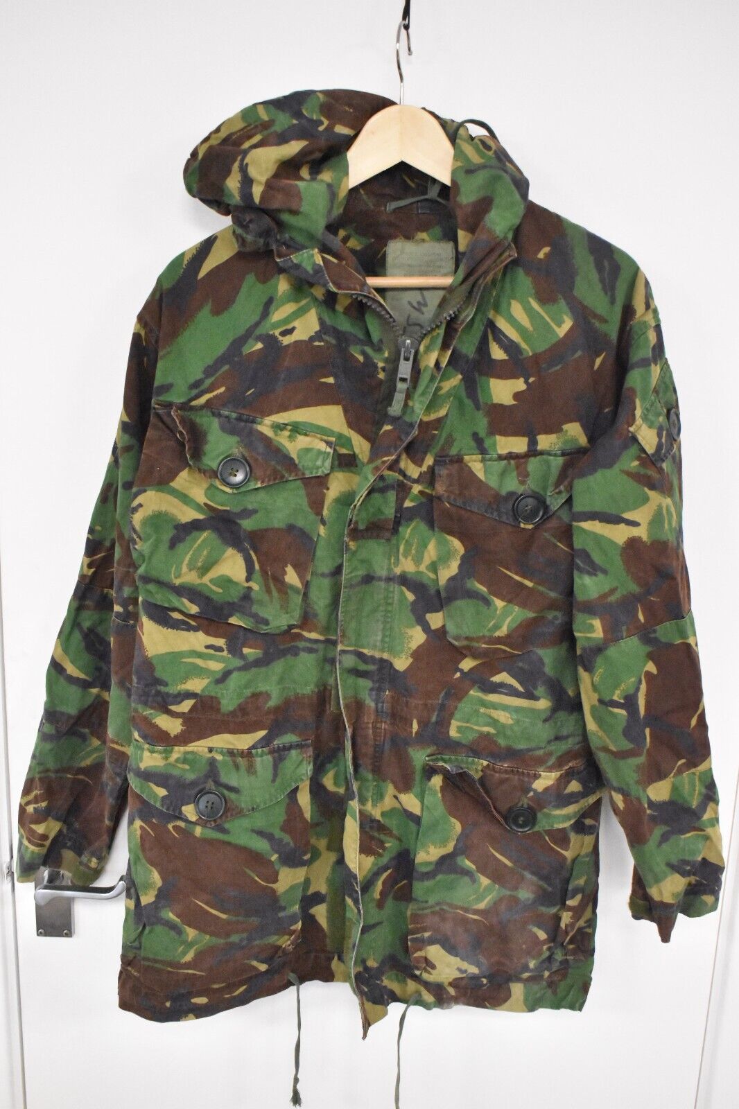 British Army 1980s DPM Arctic Windproof Smock – Gaberdine – Size 170/88