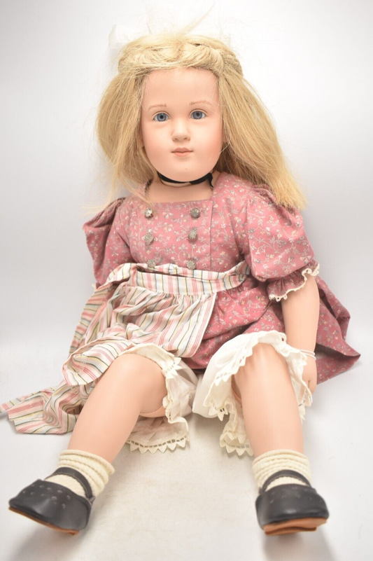 Vintage Götz Doll Lisa – Realistic Vinyl Life-Like Girl Doll by Sabine Esche