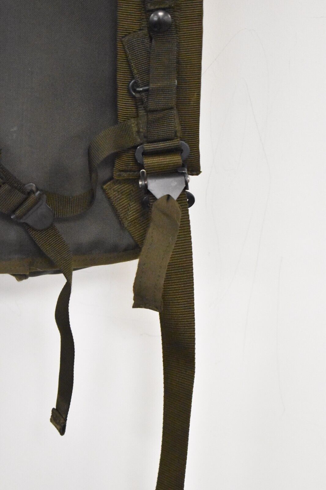 British Army 58 Pattern MKII Nylon/Butyl Trials Radio Backpack Carrier - 1970s