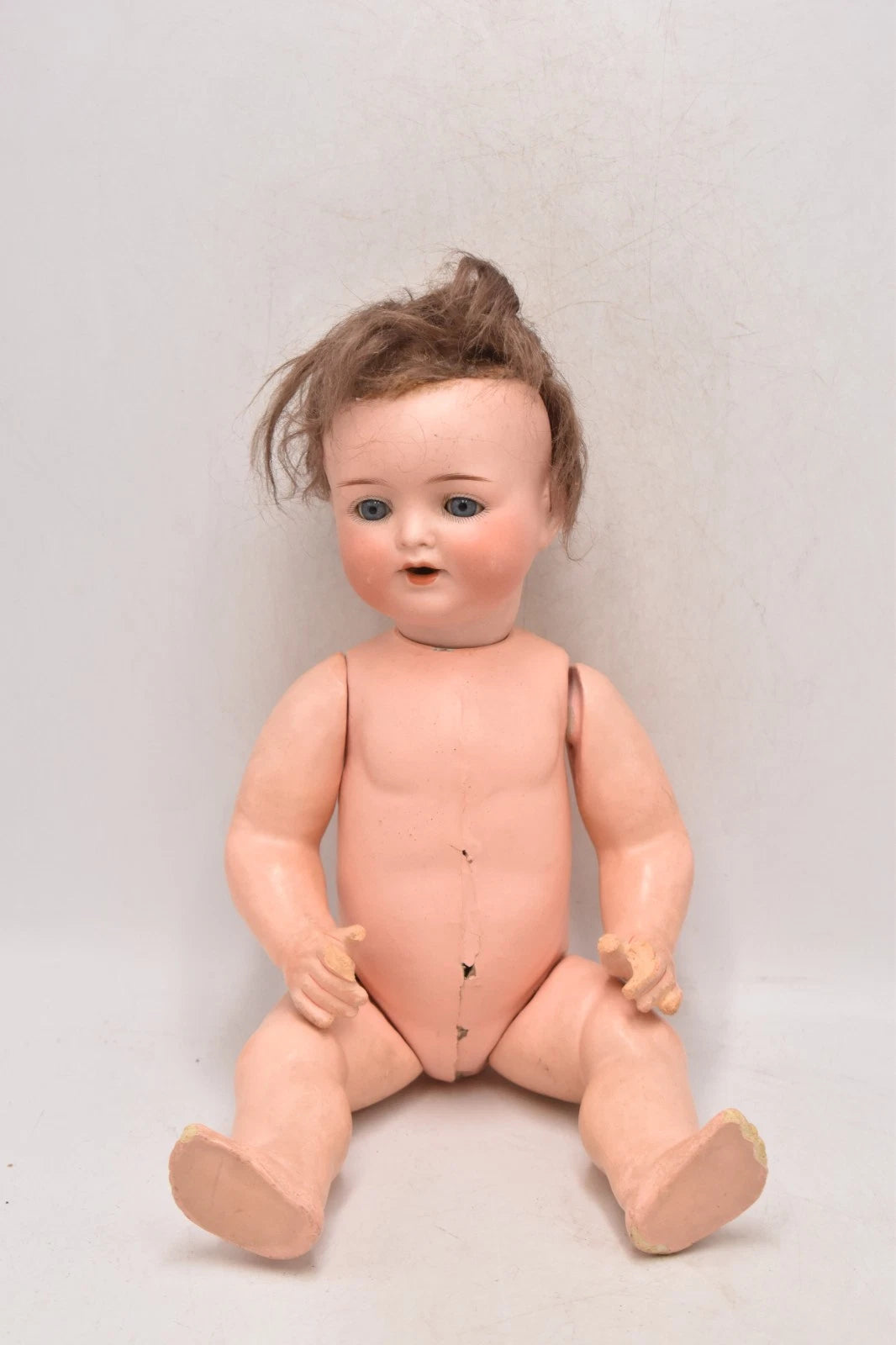 Antique Armand Marseille Koppelsdorf 1330 Bisque Head Doll – Sleepy Eyes, 38cm
