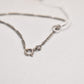 Vintage 925 Sterling Silver Figaro Link Bracelet - 19cm