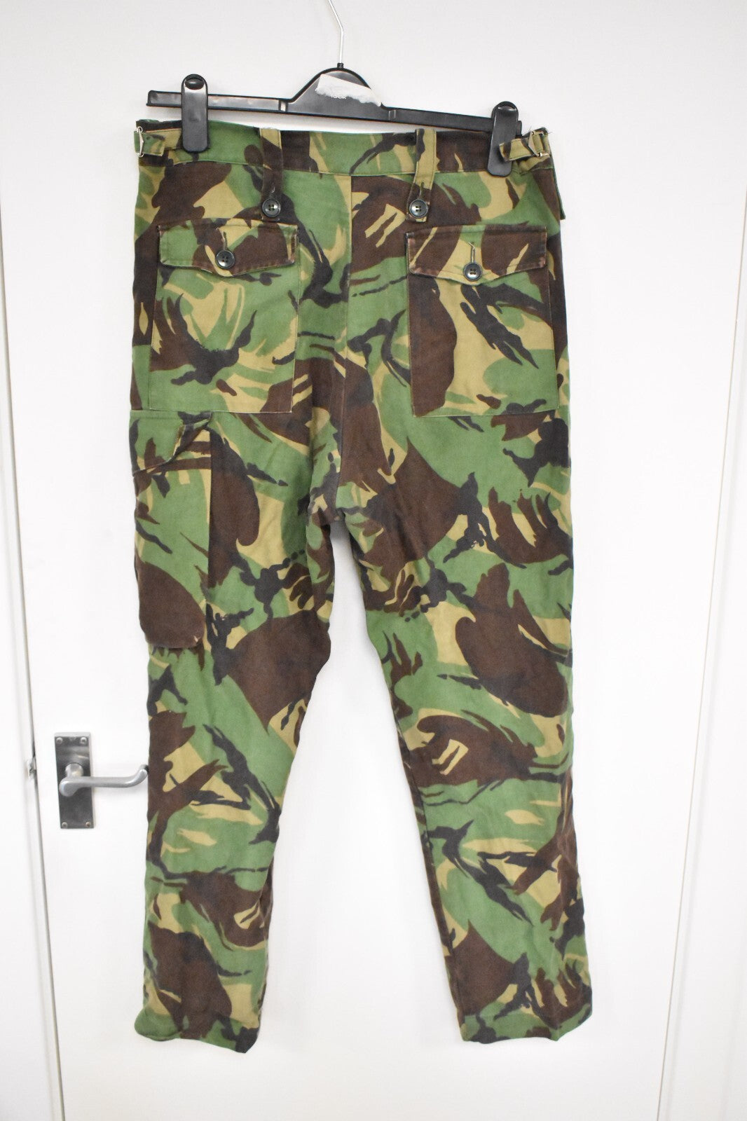 British Army 85 Pattern DPM Combat Trousers – W30" L28" – Vintage Military