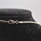 Vintage Sterling Silver 925 Oval Locket Pendant Necklace – 52cm Chain – Hallmark