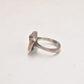 Vintage Sterling Silver 925 Belt Buckle Ring – Size L