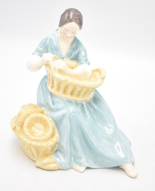 Royal Doulton The Basket Weaver HN2245 Retired Figurine Ornament