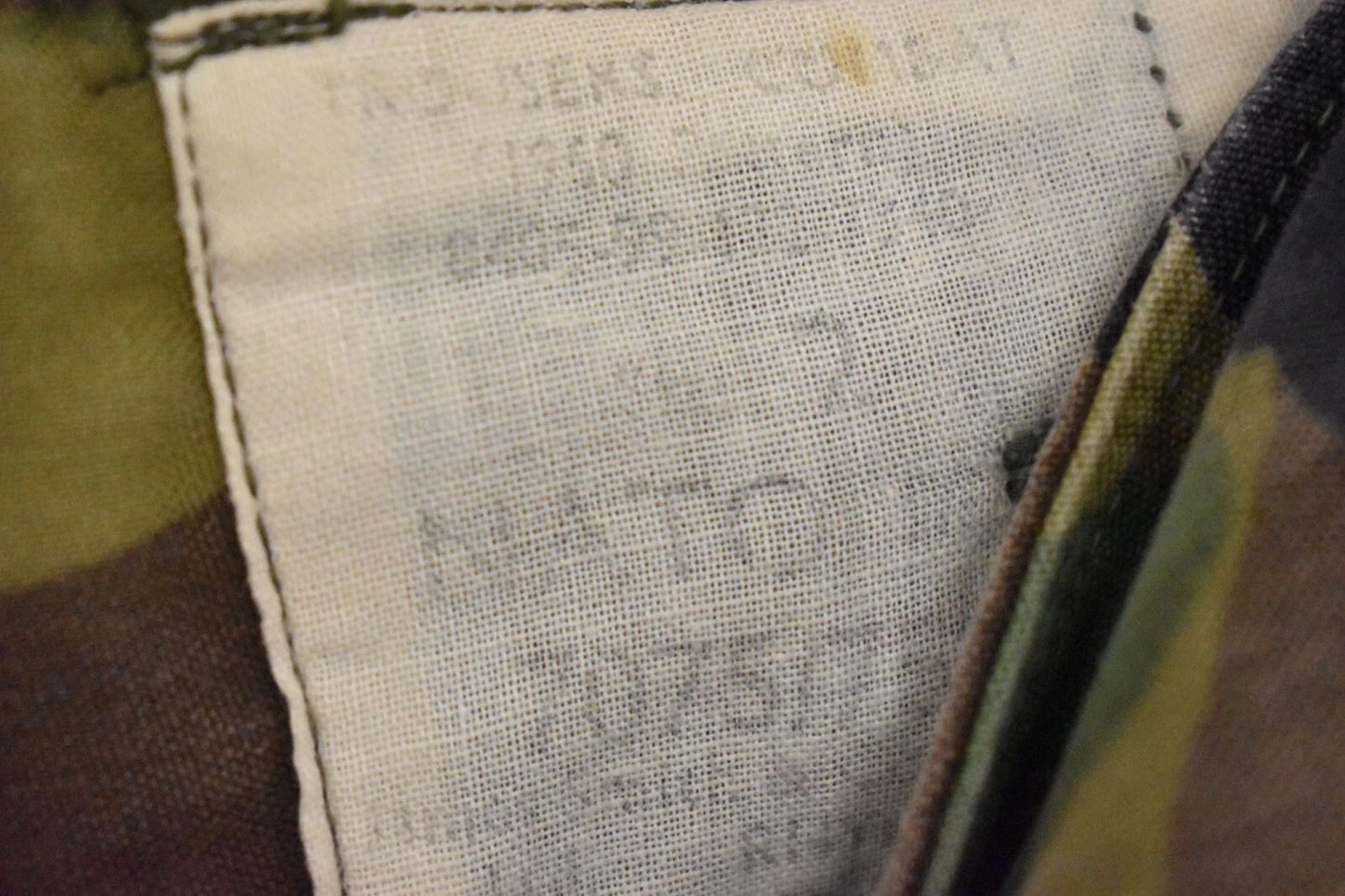 Vintage British Army 60 Pattern Combat Trousers Size Waist 32" Leg 28"