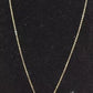Vintage 9ct Yellow Gold Dolphin Pendant Necklace – 45cm Chain