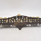 Antique Biblical Zionist Brass Hanukkah Menorah Lamp Judaica Candlestick