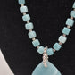 Vintage Larimar Gemstone Pendant Necklace 54cm – Women's Jewellery