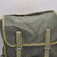 Vintage 1981 Polish Army Canvas Bread Bag – Military Webbing Satchel Haversack