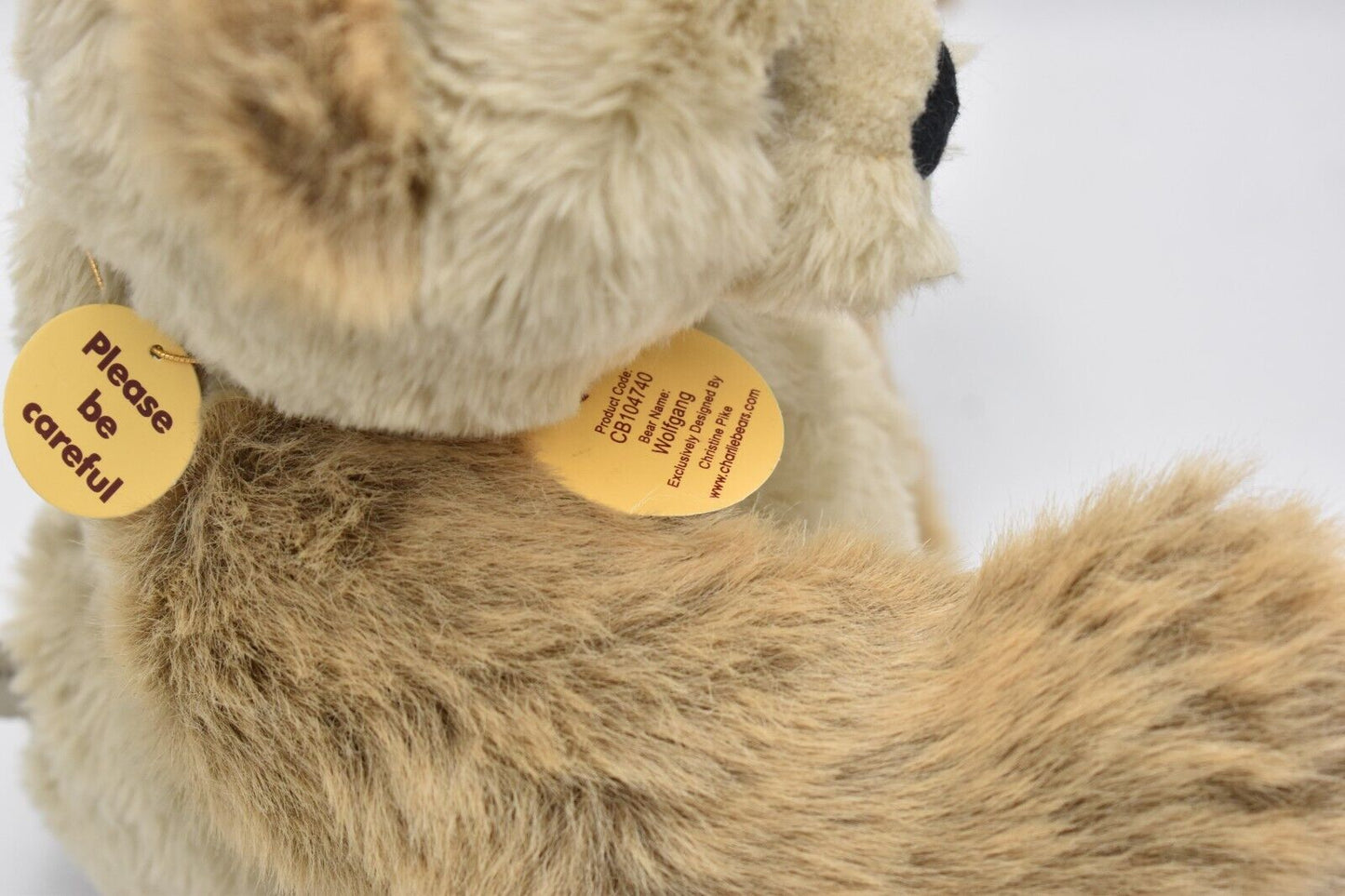 Charlie Bears Wolfgang Retired & Tagged Christine Pike Designed