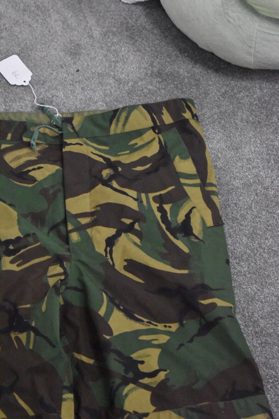 British Army DPM Camouflage MVP Waterproof Trousers – Zip Leg – Size 170/96