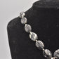 Vintage Sterling Silver 925 Picasso Spiderweb Jasper Pendant Necklace – 60cm