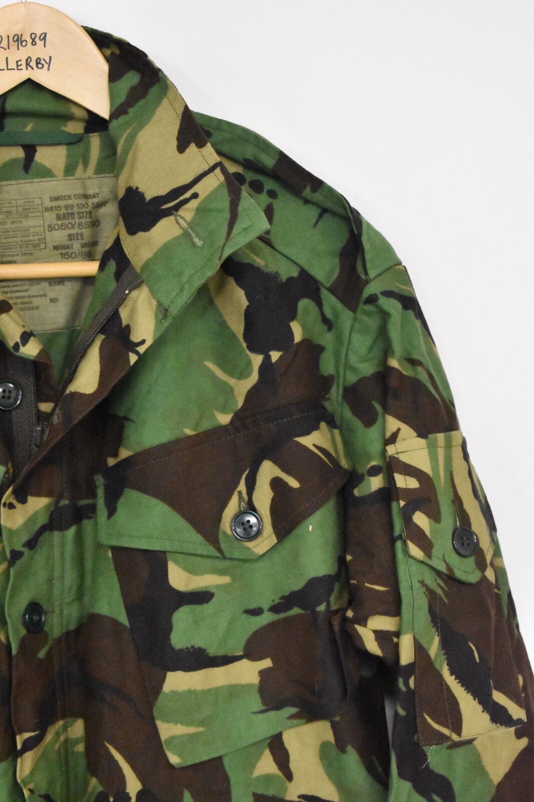 British Army DPM Combat Jacket Size 160/88 Camouflage Airsoft, Fishing Paintball