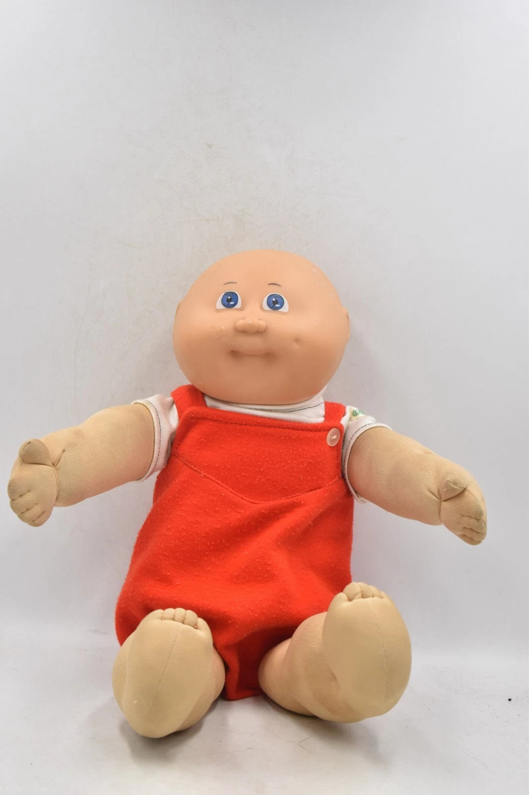 Vintage 1978–1984 Cabbage Patch Kids Jesmar Boy Doll HM3 Bald Blue Eyes 44cm