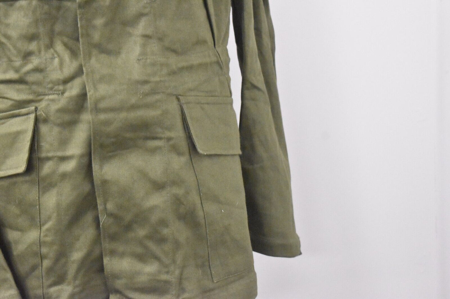 British Army 1966 Overall Jacket Olive Green - Chest Size 37-39 Inches