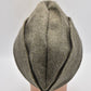WWII Era Swedish Army Winter Wool Side Cap Military Field/Garrison Cap, Size 57