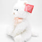 Russ Berrie Fuffi White Cat Teddy Bear Retired Tagged Soft Plush Toy