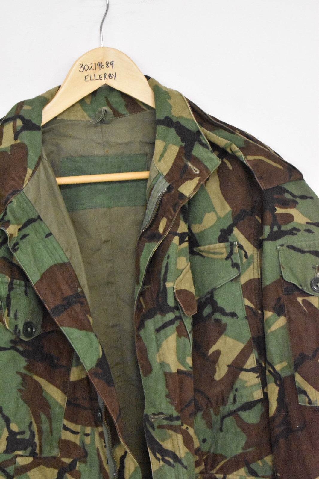 British Army 68 Pattern DPM Combat Smock Jacket Size 44" Chest