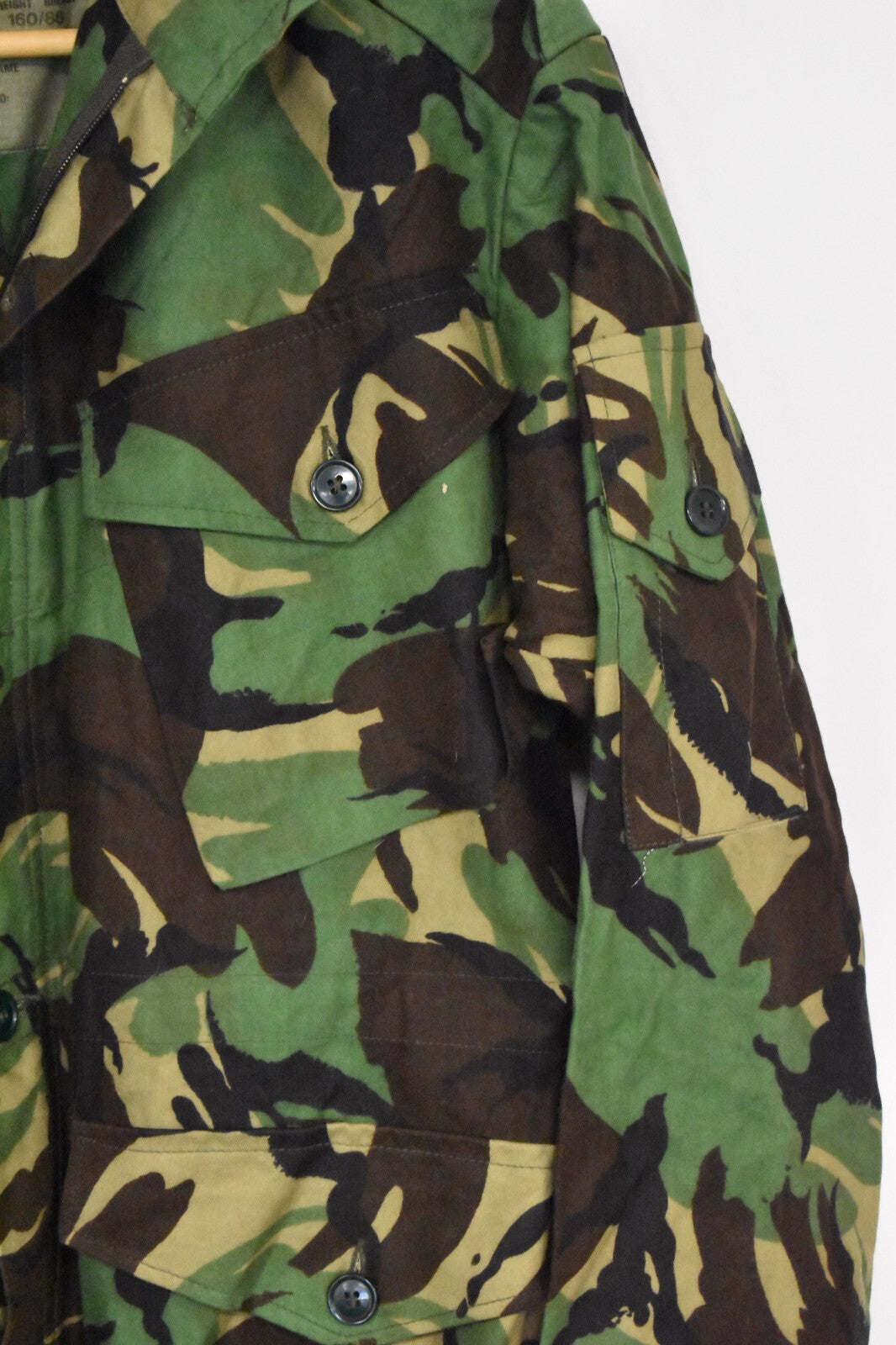 British Army DPM Combat Jacket Size 160/88 Camouflage Airsoft, Fishing Paintball