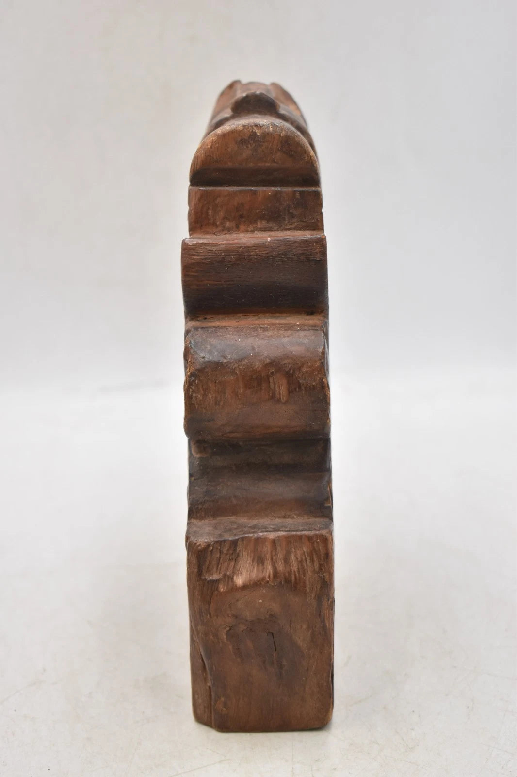 Antique Indian Hand Carved Wooden Horse Head Wall Hanging Ornament 20.5cm